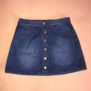Denim skirt